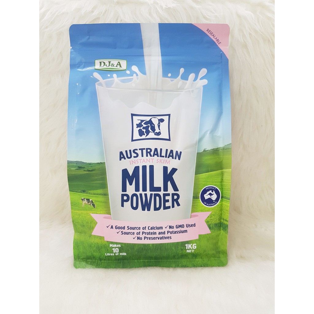 Sữa bột DJ & A NON GMO (tách béo) (1000g)